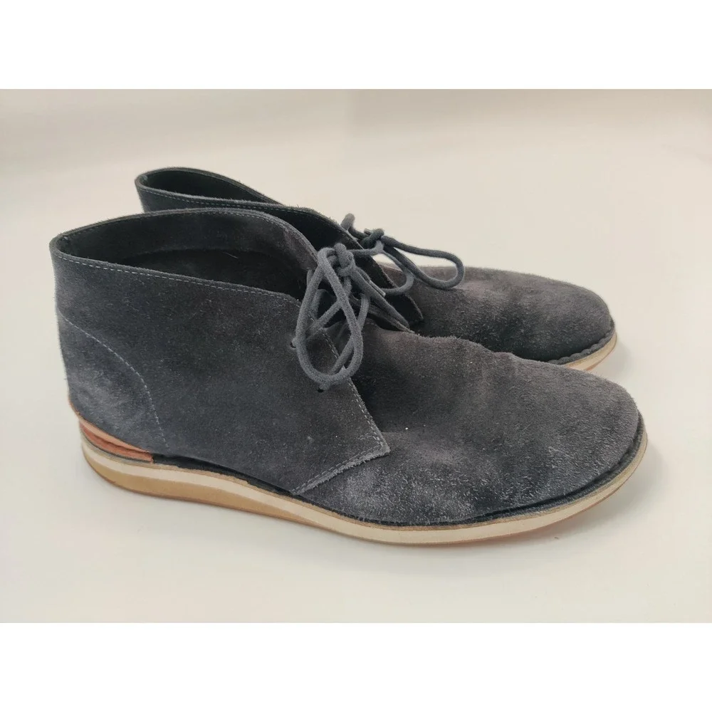 Mens Greats Chukka Boots Sz 13 Navy Suede Leather Lace Up Casual‎ Ankle Boots
